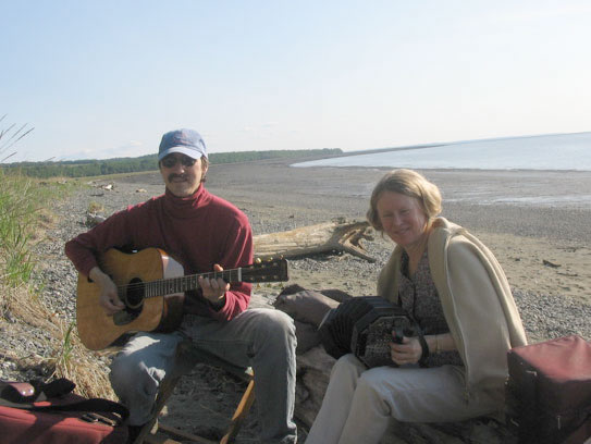 Jim and Denise at Pt. Woronzof
